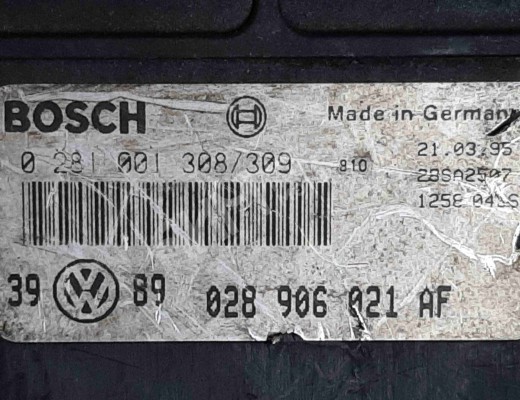 Блок управления двигателем Volkswagen Golf III (1H) 1991-1997  Volkswagen Golf Golf III (1H) 1991-1997