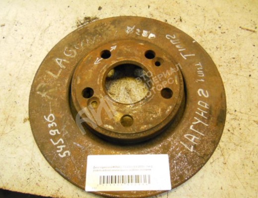 Диск тормозной передний Renault Laguna II (X74) 2001-2005  Renault Laguna Laguna II (X74) 2001-2005