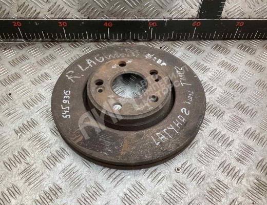 Диск тормозной передний Renault Laguna II (X74) 2001-2005  Renault Laguna Laguna II (X74) 2001-2005