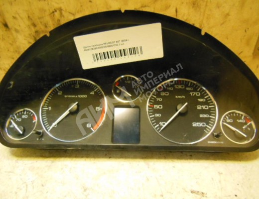 Щиток приборов (приборная панель) Peugeot 407 2004-2010  Peugeot 407 407 2004-2010