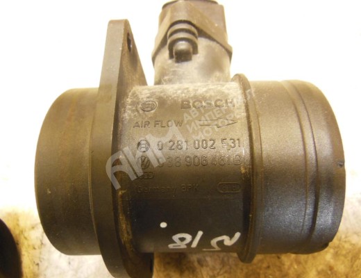 Расходомер воздуха Volkswagen Polo IV (9N) 2001-2005  Volkswagen Polo Polo IV (9N) 2001-2005