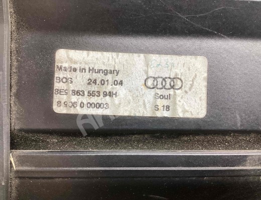 Шторка багажника Audi A4 B6 (8EC, 8E5) 2000-2004  Audi A4 A4 B6 (8EC, 8E5) 2000-2004