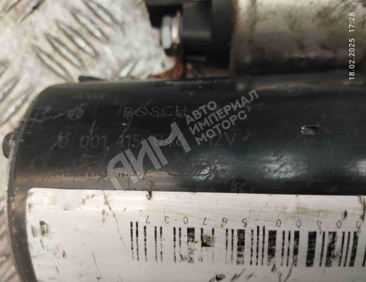 Стартер BMW 1-Series (E81/82/87/88) 2004-2007  BMW 1-Series 1-Series (E81/82/87/88) 2004-2007
