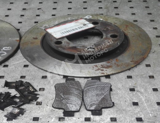 Диск тормозной задний Opel Corsa C 2000-2003  Opel Corsa Corsa C 2000-2003