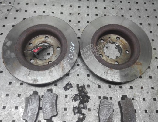 Диск тормозной задний Opel Corsa C 2000-2003  Opel Corsa Corsa C 2000-2003