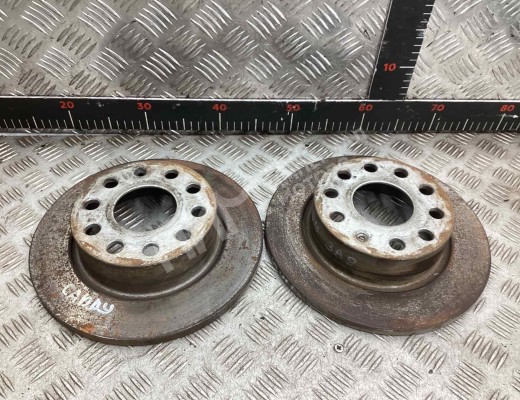 Диск тормозной задний Volkswagen Caddy III (2K) 2004-2010  Volkswagen Caddy Caddy III (2K) 2004-2010