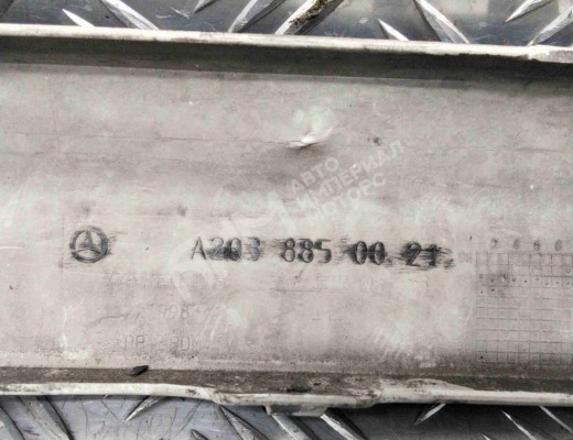 Молдинг бампера заднего Mercedes C (W203) 2000-2004  Mercedes C C (W203) 2000-2004