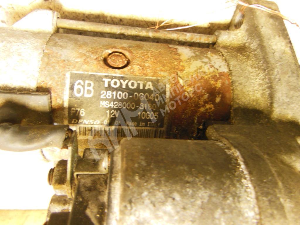 Стартер  Toyota Corolla Verso