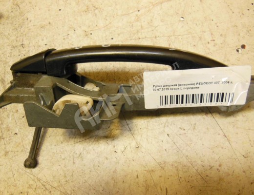 Ручка наружная передняя левая Peugeot 407 2004-2010  Peugeot 407 407 2004-2010