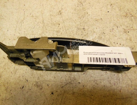 Ручка наружная задняя левая Peugeot 407 2004-2010  Peugeot 407 407 2004-2010