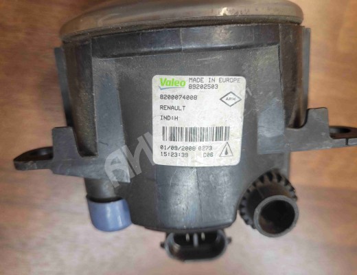 Фара противотуманная левая Renault Megane II 2002-2006  Renault Megane Megane II 2002-2006