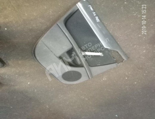 Обшивка двери задней левой (дверная карта) Peugeot 407 2004-2010  Peugeot 407 407 2004-2010