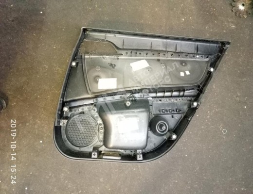 Обшивка двери задней левой (дверная карта) Peugeot 407 2004-2010  Peugeot 407 407 2004-2010