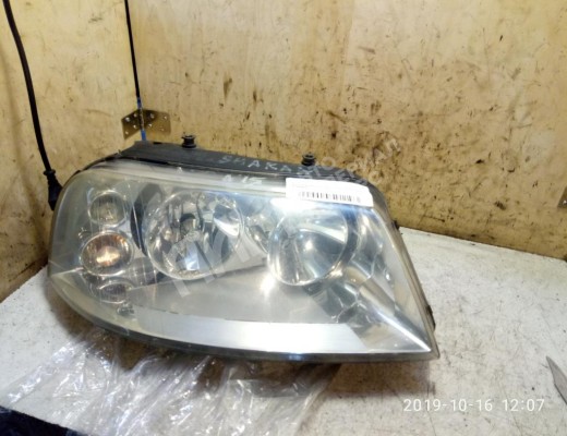 Фара правая Volkswagen Sharan I (7M) 2003-2010 2-й рестайлинг  Volkswagen Sharan Sharan I (7M) 2003-2010 2-й рестайлинг