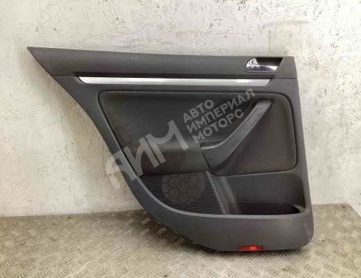 Обшивка двери задней левой (дверная карта) Volkswagen Golf V (1K) 2004-2009  Volkswagen Golf Golf V (1K) 2004-2009