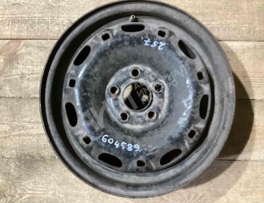 Диск штампованный Skoda Fabia I (6Y) 2004-2007 рестайлинг  Skoda Fabia Fabia I (6Y) 2004-2007 рестайлинг