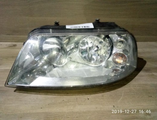 Фара левая Volkswagen Sharan I (7M) 2000-2003 рестайлинг  Volkswagen Sharan Sharan I (7M) 2000-2003 рестайлинг
