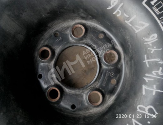 Диск штампованный Mercedes S (W220) 2002-2005 рестайлинг  Mercedes S S (W220) 2002-2005 рестайлинг