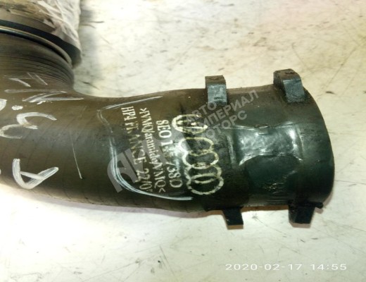 Патрубок интеркулера Audi A4 B7 (8EC, 8ED) 2004-2008  Audi A4 A4 B7 (8EC, 8ED) 2004-2008
