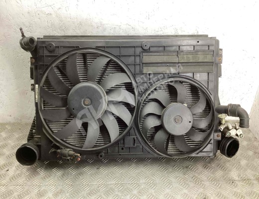 Кассета радиаторов Volkswagen Touran I (1T) 2003-2006  Volkswagen Touran Touran I (1T) 2003-2006