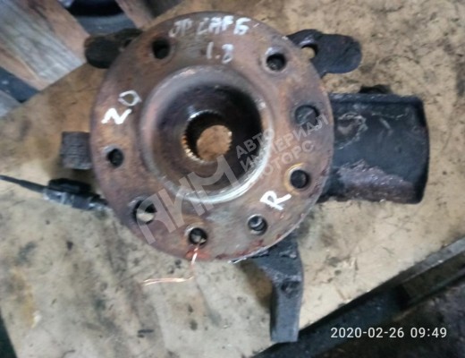 Ступица передняя правая Opel Zafira B 2005-2008  Opel Zafira Zafira B 2005-2008