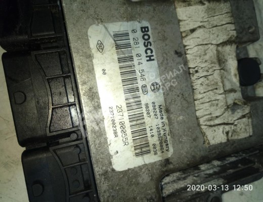 Блок управления двигателем Renault Scenic II (JM) 2006-2009 рестайлинг  Renault Scenic Scenic II (JM) 2006-2009 рестайлинг