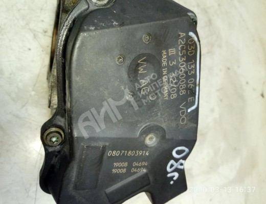 Заслонка дроссельная Volkswagen Polo IV (9N) 2005-2009 рестайлинг  Volkswagen Polo Polo IV (9N) 2005-2009 рестайлинг
