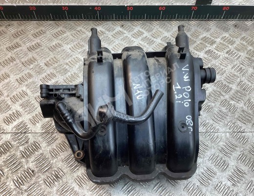 Коллектор впускной Volkswagen Polo IV (9N) 2005-2009 рестайлинг  Volkswagen Polo Polo IV (9N) 2005-2009 рестайлинг