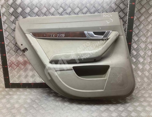 Обшивка двери задней левой (дверная карта) Audi A6 C6 (4F) 2004-2008  Audi A6 A6 C6 (4F) 2004-2008
