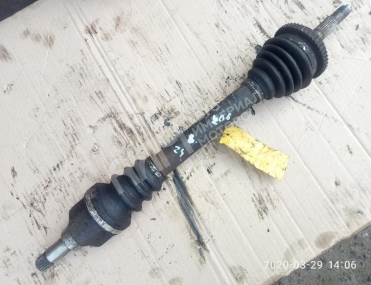 Полуось передняя левая (приводной вал, ШРУС) Peugeot 206 (2A/2E) 1998-2003  Peugeot 206 206 (2A/2E) 1998-2003