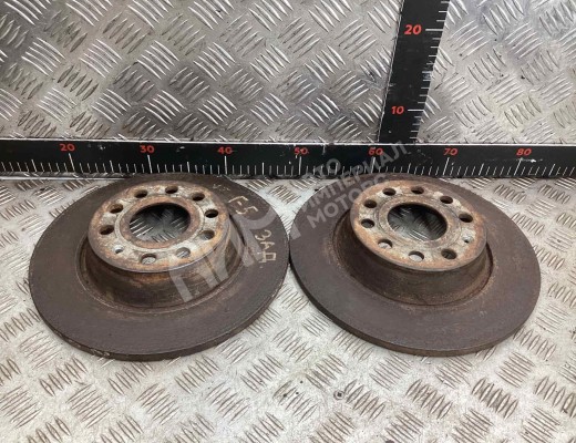Диск тормозной задний Volkswagen Golf+ V (5M) 2005-2014  Volkswagen Golf Plus Golf+ V (5M) 2005-2014