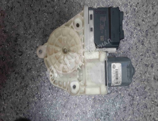 Моторчик стеклоподъемника задний левый Volkswagen Passat B6 (3C) 2005-2010  Volkswagen Passat Passat B6 (3C) 2005-2010