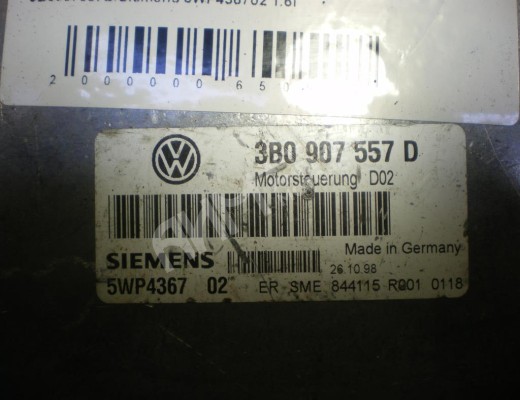 Блок управления двигателем Volkswagen Passat B5 (3B) 1996-2000  Volkswagen Passat Passat B5 (3B) 1996-2000