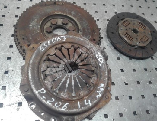 Комплект сцепления Peugeot 206 (2A/2E) 1998-2003  Peugeot 206 206 (2A/2E) 1998-2003