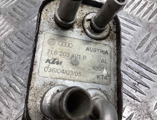 Топливный теплообменник (подогреватель топлива) Volkswagen Touareg I (7L) 2002-2006  Volkswagen Touareg Touareg I (7L) 2002-2006