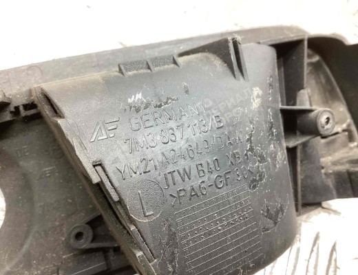 Ручка внутренняя передняя левая Volkswagen Sharan I (7M) 2000-2003 рестайлинг  Volkswagen Sharan Sharan I (7M) 2000-2003 рестайлинг