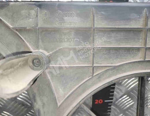 Диффузор вентилятора Volkswagen Golf IV (1J) 1997-2004  Volkswagen Golf Golf IV (1J) 1997-2004