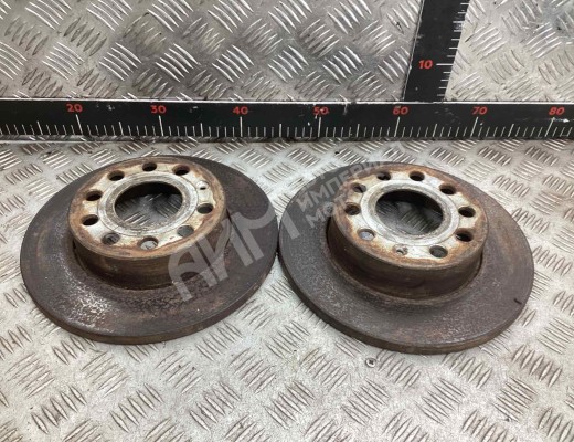 Диск тормозной задний Volkswagen Caddy III (2K) 2004-2010  Volkswagen Caddy Caddy III (2K) 2004-2010