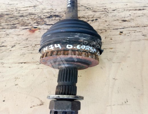 Полуось передняя правая (приводной вал, ШРУС) Opel Corsa C 2000-2003  Opel Corsa Corsa C 2000-2003