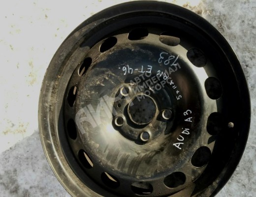 Диск штампованный Audi A3 II (8P) 2008-2012 2-й рестайлинг  Audi A3 A3 II (8P) 2008-2012 2-й рестайлинг