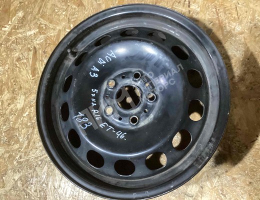 Диск штампованный Audi A3 II (8P) 2008-2012 2-й рестайлинг  Audi A3 A3 II (8P) 2008-2012 2-й рестайлинг