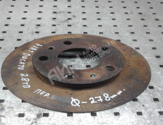 Диск тормозной передний Fiat Ducato 1994-2006  Fiat Ducato Ducato 1994-2006