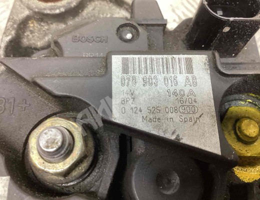 Генератор Audi A6 C5 (4B) 2001-2004 рестайлинг  Audi A6 A6 C5 (4B) 2001-2004 рестайлинг