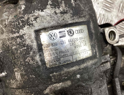 Компрессор кондиционера Volkswagen Polo IV (9N) 2001-2005  Volkswagen Polo Polo IV (9N) 2001-2005
