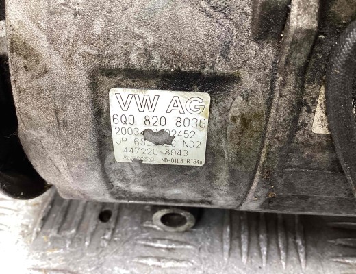 Компрессор кондиционера Volkswagen Polo IV (9N) 2001-2005  Volkswagen Polo Polo IV (9N) 2001-2005