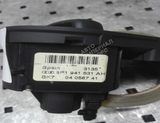 Переключатель света Audi A3 II (8P) 2005-2008 рестайлинг  Audi A3 A3 II (8P) 2005-2008 рестайлинг
