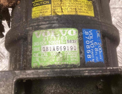 Компрессор кондиционера Volvo V70 II (SW) 2000-2008  Volvo V70 V70 II (SW) 2000-2008