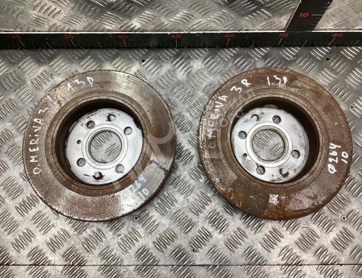Диск тормозной задний Opel Meriva A 2006-2010 рестайлинг  Opel Meriva Meriva A 2006-2010 рестайлинг