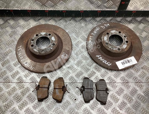 Диск тормозной задний Citroen Jumpy II 2007-2016  Citroen Jumpy Jumpy II 2007-2016