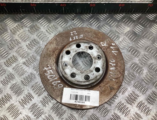 Диск тормозной передний Fiat Punto III (199) 2005-2012  Fiat Punto Punto III (199) 2005-2012